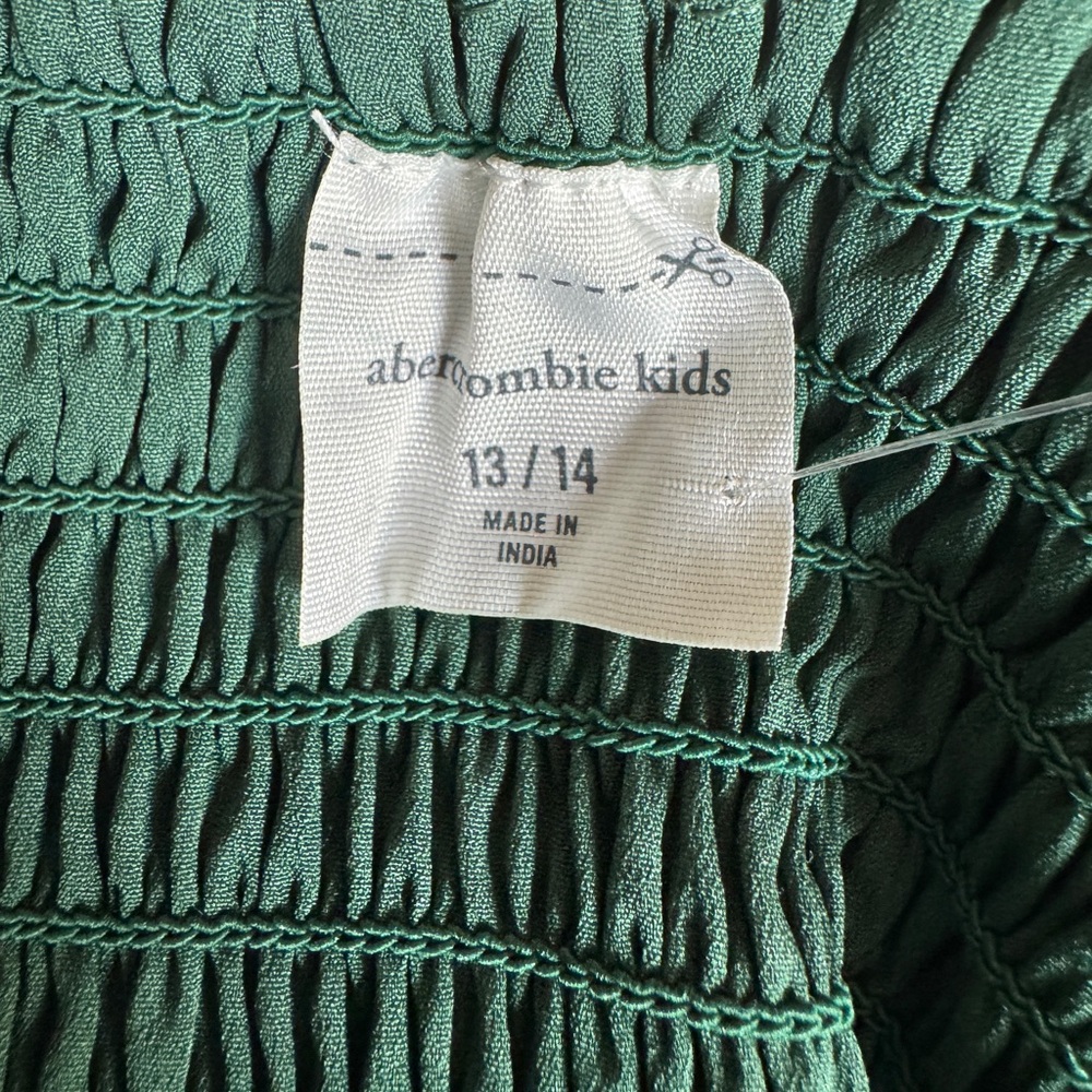Abercrombie Kids Green Casual Dress